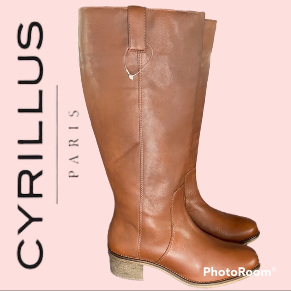 🎉HP🎉RARE! Cyrillus Paris Portuguese Made Leather Riding Boots - Picture 4 of 7